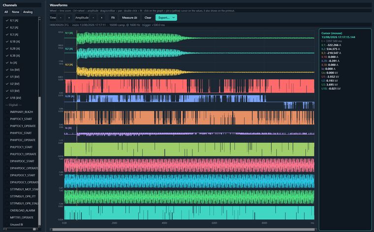 Fault recorder