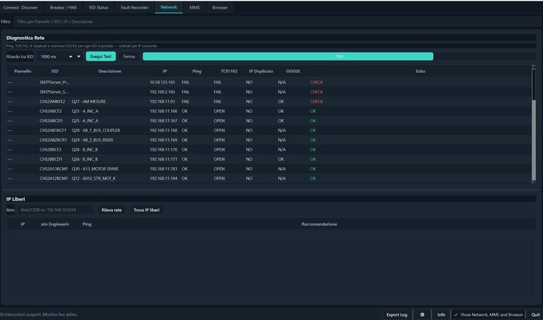 Network diagnostics